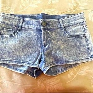 Rue 21 Acid Wash Jean Shorts Juniors Size 5/6